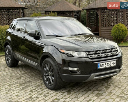 Черный Ленд Ровер Рендж Ровер Эвок, объемом двигателя 2 л и пробегом 160 тыс. км за 16000 $, фото 2 на Automoto.ua
