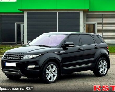Чорний Ленд Ровер Рендж Ровер Евок, об'ємом двигуна 2 л та пробігом 117 тис. км за 17500 $, фото 4 на Automoto.ua