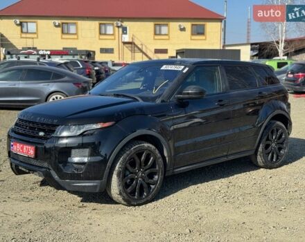Черный Ленд Ровер Рендж Ровер Эвок, объемом двигателя 2 л и пробегом 164 тыс. км за 12300 $, фото 2 на Automoto.ua