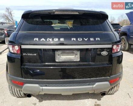 Черный Ленд Ровер Рендж Ровер Эвок, объемом двигателя 2 л и пробегом 77 тыс. км за 2000 $, фото 5 на Automoto.ua