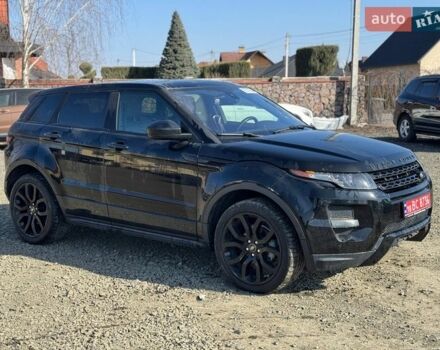 Черный Ленд Ровер Рендж Ровер Эвок, объемом двигателя 2 л и пробегом 164 тыс. км за 12300 $, фото 3 на Automoto.ua