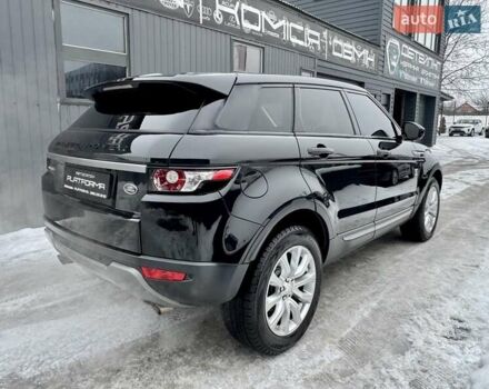 Черный Ленд Ровер Рендж Ровер Эвок, объемом двигателя 2 л и пробегом 143 тыс. км за 18900 $, фото 6 на Automoto.ua