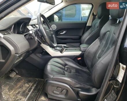 Черный Ленд Ровер Рендж Ровер Эвок, объемом двигателя 2 л и пробегом 77 тыс. км за 2000 $, фото 6 на Automoto.ua