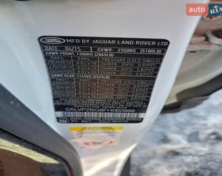 Чорний Ленд Ровер Рендж Ровер Евок, об'ємом двигуна 2 л та пробігом 50 тис. км за 2500 $, фото 12 на Automoto.ua