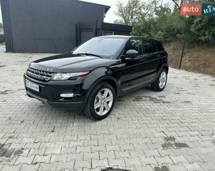 Чорний Ленд Ровер Рендж Ровер Евок, об'ємом двигуна 2 л та пробігом 151 тис. км за 15800 $, фото 1 на Automoto.ua