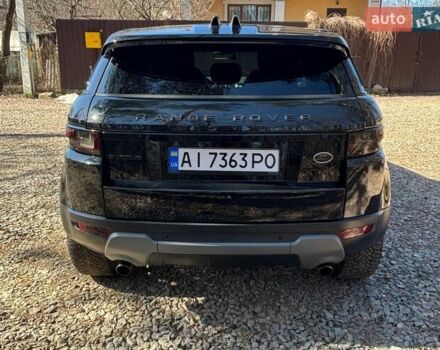 Черный Ленд Ровер Рендж Ровер Эвок, объемом двигателя 2 л и пробегом 129 тыс. км за 20500 $, фото 4 на Automoto.ua