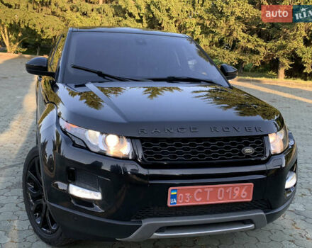 Чорний Ленд Ровер Рендж Ровер Евок, об'ємом двигуна 2 л та пробігом 162 тис. км за 14700 $, фото 1 на Automoto.ua