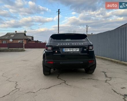 Чорний Ленд Ровер Рендж Ровер Евок, об'ємом двигуна 2 л та пробігом 140 тис. км за 16000 $, фото 4 на Automoto.ua