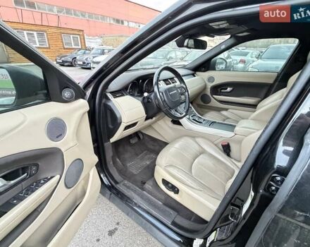 Чорний Ленд Ровер Рендж Ровер Евок, об'ємом двигуна 2 л та пробігом 120 тис. км за 12500 $, фото 8 на Automoto.ua