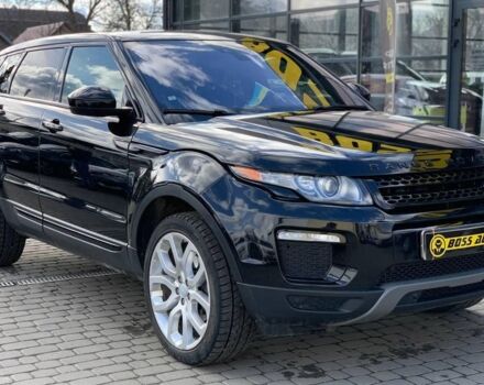 Ленд Ровер Рендж Ровер Эвок 2016 в Ивано-Франковске на Automoto.ua Черный Ленд Ровер Рендж Ровер Эвок, объемом двигателя 2 л и пробегом 75 тыс. км за 20500 $, фото 5 на Automoto.ua