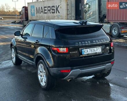 Черный Ленд Ровер Рендж Ровер Эвок, объемом двигателя 2 л и пробегом 190 тыс. км за 17900 $, фото 7 на Automoto.ua