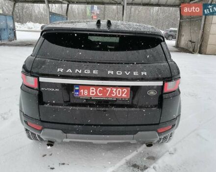 Чорний Ленд Ровер Рендж Ровер Евок, об'ємом двигуна 2 л та пробігом 80 тис. км за 18500 $, фото 10 на Automoto.ua
