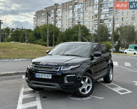 Чорний Ленд Ровер Рендж Ровер Евок, об'ємом двигуна 2 л та пробігом 120 тис. км за 18999 $, фото 1 на Automoto.ua