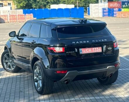 Чорний Ленд Ровер Рендж Ровер Евок, об'ємом двигуна 2 л та пробігом 160 тис. км за 18999 $, фото 4 на Automoto.ua