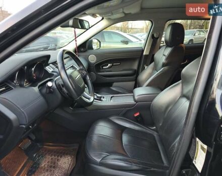 Чорний Ленд Ровер Рендж Ровер Евок, об'ємом двигуна 2 л та пробігом 89 тис. км за 23300 $, фото 12 на Automoto.ua