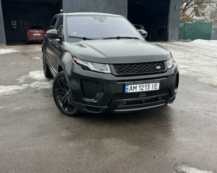 Чорний Ленд Ровер Рендж Ровер Евок, об'ємом двигуна 2 л та пробігом 55 тис. км за 24500 $, фото 1 на Automoto.ua