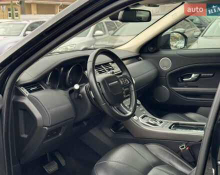 Чорний Ленд Ровер Рендж Ровер Евок, об'ємом двигуна 2 л та пробігом 89 тис. км за 22500 $, фото 30 на Automoto.ua