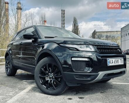 Черный Ленд Ровер Рендж Ровер Эвок, объемом двигателя 2 л и пробегом 119 тыс. км за 21900 $, фото 2 на Automoto.ua