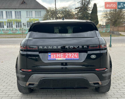 Ленд Ровер Рендж Ровер Эвок 2022 в Червонограде на Automoto.ua Черный Ленд Ровер Рендж Ровер Эвок, объемом двигателя 2 л и пробегом 185 тыс. км за 35317 $, фото 5 на Automoto.ua