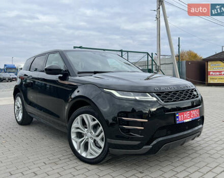 Ленд Ровер Рендж Ровер Эвок 2022 в Червонограде на Automoto.ua Черный Ленд Ровер Рендж Ровер Эвок, объемом двигателя 2 л и пробегом 185 тыс. км за 35317 $, фото 1 на Automoto.ua