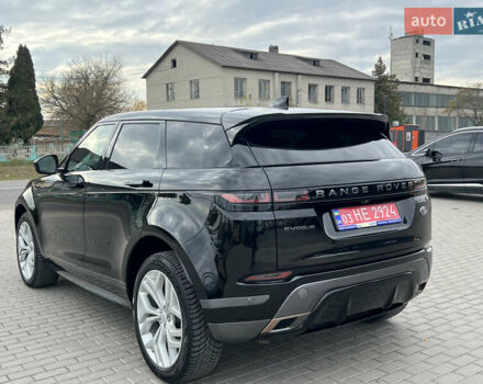 Ленд Ровер Рендж Ровер Эвок 2022 в Червонограде на Automoto.ua Черный Ленд Ровер Рендж Ровер Эвок, объемом двигателя 2 л и пробегом 185 тыс. км за 35317 $, фото 4 на Automoto.ua