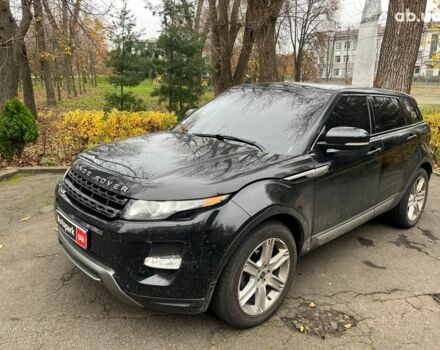 Черный Ленд Ровер Рендж Ровер Эвок, объемом двигателя 2 л и пробегом 163 тыс. км за 15990 $, фото 1 на Automoto.ua