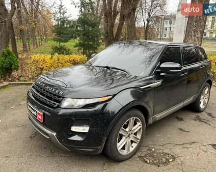 Черный Ленд Ровер Рендж Ровер Эвок, объемом двигателя 2 л и пробегом 163 тыс. км за 15990 $, фото 1 на Automoto.ua