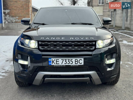 Черный Ленд Ровер Рендж Ровер Эвок, объемом двигателя 2 л и пробегом 163 тыс. км за 14500 $, фото 1 на Automoto.ua