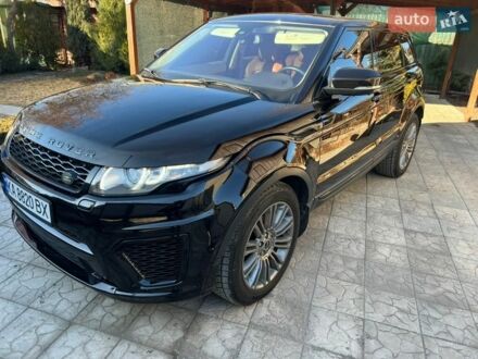 Чорний Ленд Ровер Рендж Ровер Евок, об'ємом двигуна 2.18 л та пробігом 200 тис. км за 18500 $, фото 1 на Automoto.ua