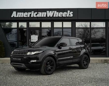 Черный Ленд Ровер Рендж Ровер Эвок, объемом двигателя 2.18 л и пробегом 150 тыс. км за 18500 $, фото 1 на Automoto.ua