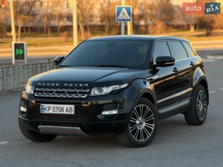Чорний Ленд Ровер Рендж Ровер Евок, об'ємом двигуна 2.2 л та пробігом 165 тис. км за 18800 $, фото 1 на Automoto.ua