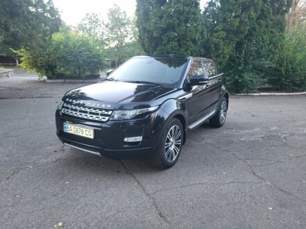 Черный Ленд Ровер Рендж Ровер Эвок, объемом двигателя 2.2 л и пробегом 160 тыс. км за 16500 $, фото 1 на Automoto.ua