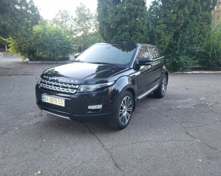 Черный Ленд Ровер Рендж Ровер Эвок, объемом двигателя 2.2 л и пробегом 160 тыс. км за 16500 $, фото 1 на Automoto.ua
