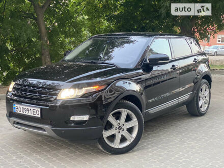Черный Ленд Ровер Рендж Ровер Эвок, объемом двигателя 2 л и пробегом 170 тыс. км за 16900 $, фото 1 на Automoto.ua