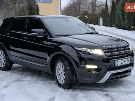 Чорний Ленд Ровер Рендж Ровер Евок, об'ємом двигуна 2 л та пробігом 229 тис. км за 16333 $, фото 1 на Automoto.ua