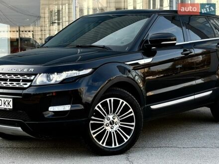 Черный Ленд Ровер Рендж Ровер Эвок, объемом двигателя 2.2 л и пробегом 165 тыс. км за 18000 $, фото 1 на Automoto.ua