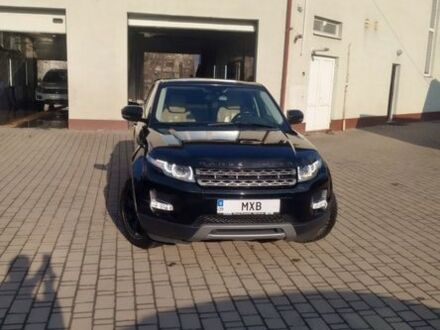 Черный Ленд Ровер Рендж Ровер Эвок, объемом двигателя 2.18 л и пробегом 235 тыс. км за 18700 $, фото 1 на Automoto.ua