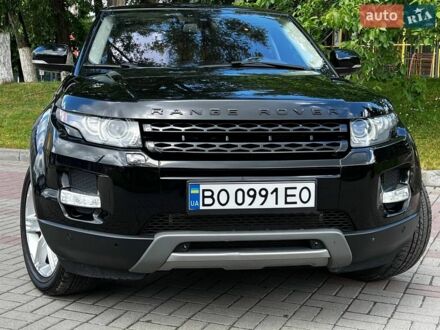 Чорний Ленд Ровер Рендж Ровер Евок, об'ємом двигуна 2 л та пробігом 172 тис. км за 16500 $, фото 1 на Automoto.ua