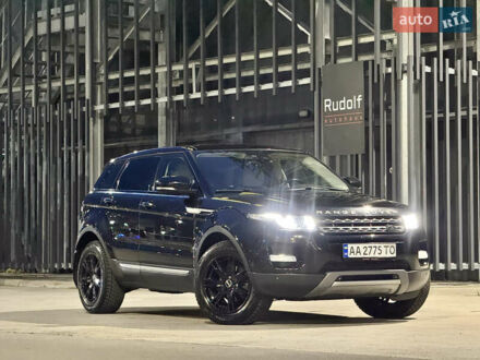 Черный Ленд Ровер Рендж Ровер Эвок, объемом двигателя 2.2 л и пробегом 139 тыс. км за 20999 $, фото 1 на Automoto.ua