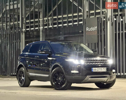 Черный Ленд Ровер Рендж Ровер Эвок, объемом двигателя 2.2 л и пробегом 139 тыс. км за 20999 $, фото 1 на Automoto.ua