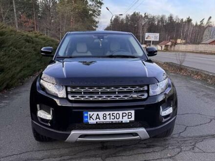 Черный Ленд Ровер Рендж Ровер Эвок, объемом двигателя 2.18 л и пробегом 220 тыс. км за 17000 $, фото 1 на Automoto.ua