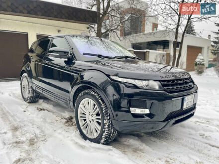 Чорний Ленд Ровер Рендж Ровер Евок, об'ємом двигуна 2 л та пробігом 145 тис. км за 13500 $, фото 1 на Automoto.ua