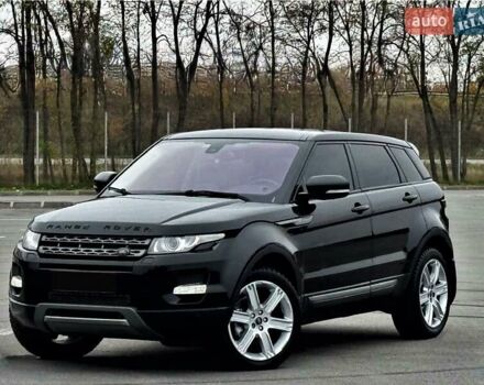 Черный Ленд Ровер Рендж Ровер Эвок, объемом двигателя 2 л и пробегом 139 тыс. км за 17800 $, фото 1 на Automoto.ua