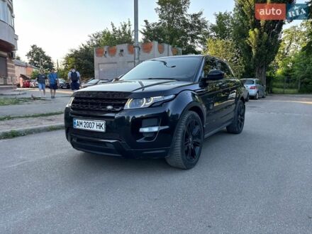 Черный Ленд Ровер Рендж Ровер Эвок, объемом двигателя 2 л и пробегом 185 тыс. км за 14555 $, фото 1 на Automoto.ua