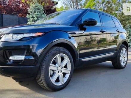 Черный Ленд Ровер Рендж Ровер Эвок, объемом двигателя 2 л и пробегом 105 тыс. км за 22500 $, фото 1 на Automoto.ua