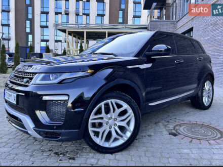 Ленд Ровер Рендж Ровер Эвок 2015 в Ивано-Франковске на Automoto.ua Черный Ленд Ровер Рендж Ровер Эвок, объемом двигателя 2 л и пробегом 190 тыс. км за 20000 $, фото 1 на Automoto.ua