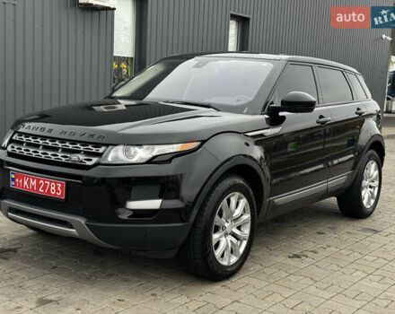 Черный Ленд Ровер Рендж Ровер Эвок, объемом двигателя 2 л и пробегом 184 тыс. км за 15500 $, фото 1 на Automoto.ua