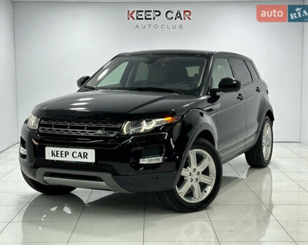 Черный Ленд Ровер Рендж Ровер Эвок, объемом двигателя 2 л и пробегом 120 тыс. км за 15500 $, фото 1 на Automoto.ua