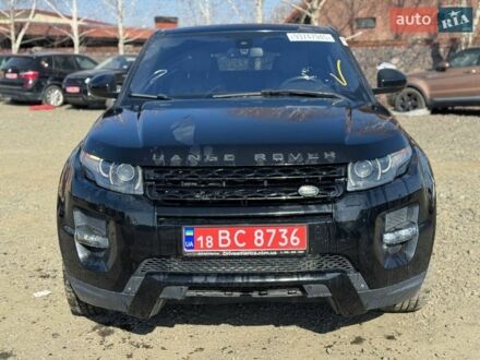 Черный Ленд Ровер Рендж Ровер Эвок, объемом двигателя 2 л и пробегом 164 тыс. км за 12300 $, фото 1 на Automoto.ua