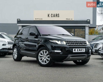 Черный Ленд Ровер Рендж Ровер Эвок, объемом двигателя 2.2 л и пробегом 133 тыс. км за 17900 $, фото 1 на Automoto.ua
